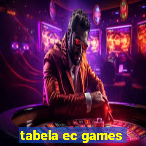 tabela ec games